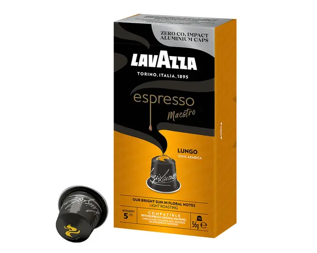 Lavazza Espresso Lungo 10 capsule aluminiu compatibile Nespresso