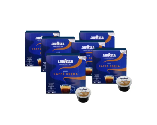 Pachet 6 x Capsule Lavazza Blue Caffe Crema Lungo