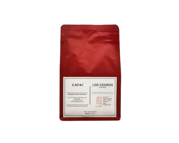 Papa Jacques Los Cedros 250g cafea boabe proaspat prajita