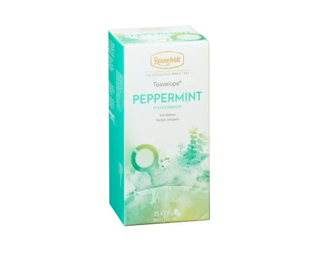 Ronnefeldt Teavelope Peppermint infuzie plante 25 pliculete