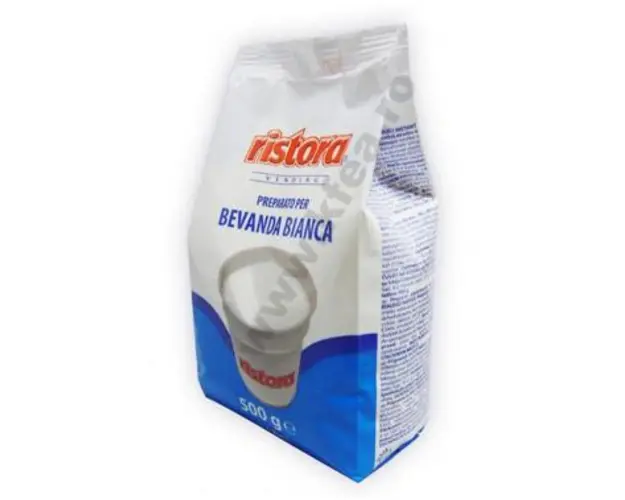 Ristora pulbere alba cu gust de lapte 500g
