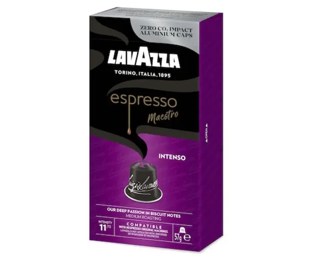 Lavazza Espresso Intenso 10 capsule aluminiu compatibile Nespresso