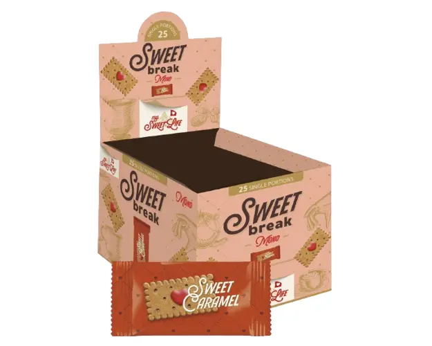 Sweet Biscuiti Caramel 25 buc