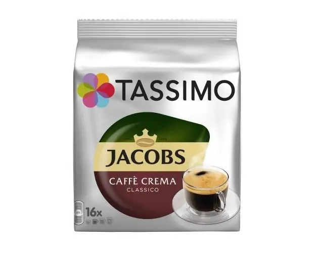 Tassimo Jacobs Caffe Crema Classico 16 capsule cafea