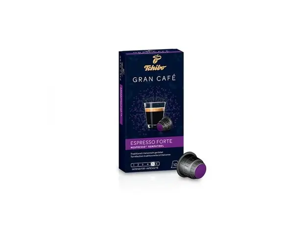 Tchibo Gran Cafe Espresso Forte 10 capsule aluminiu compatibile Nespresso
