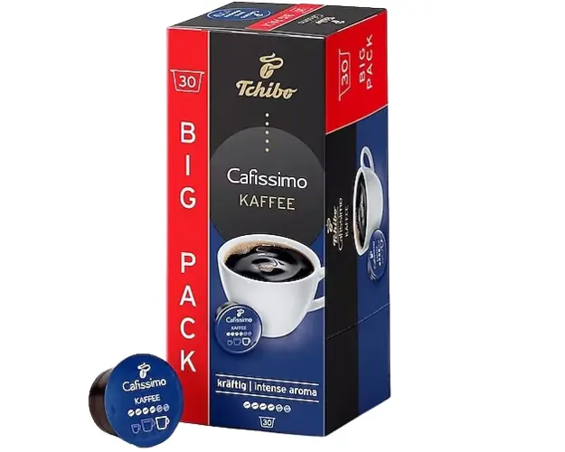 Pachet capsule Tchibo Kaffee Intense (Coffee Intense Aroma) 30 buc.