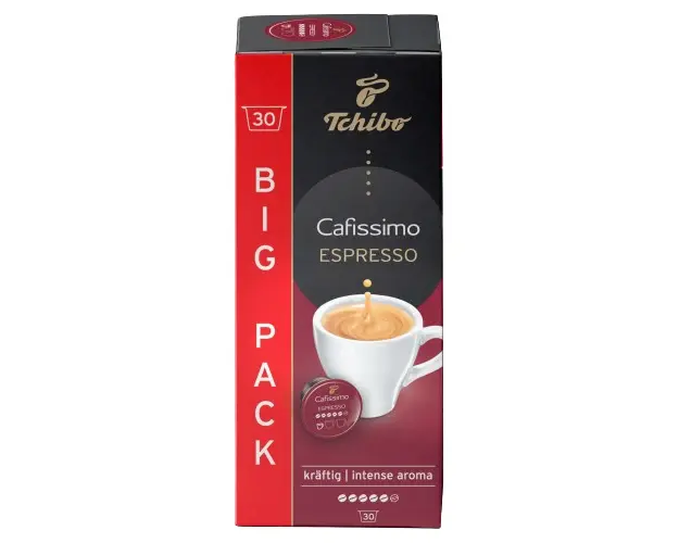 Pachet capsule Tchibo Cafissimo Espresso Kraftig (Intense Aroma) 30 buc.