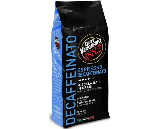 Vergnano Espresso Decaffeinato cafea boabe 1kg