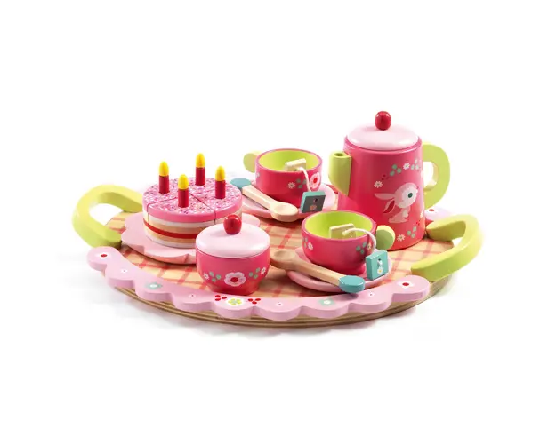 Joc de rol Set aniversar roz, Djeco