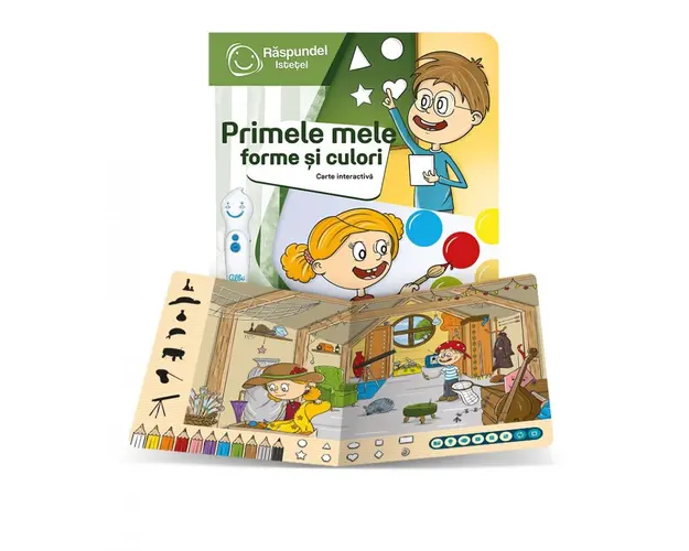 Raspundel Istetel, carte Primele mele forme si culori
