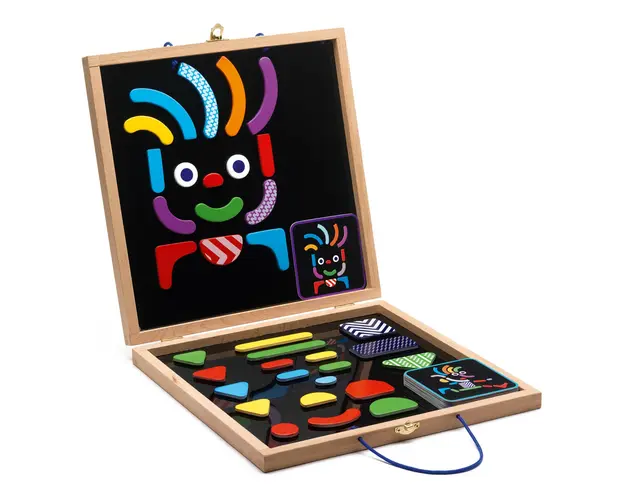 Joc cu magneti Geobonhomme, Djeco