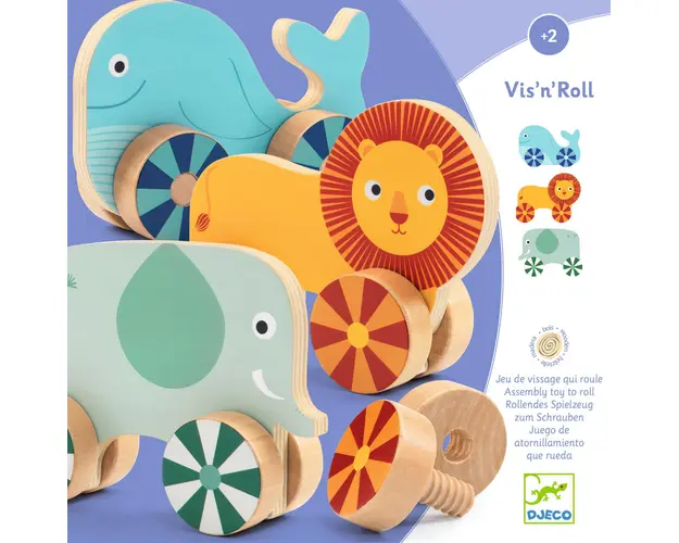 Joc educativ Vis-n-roll, Djeco