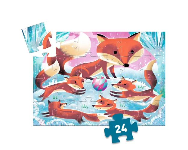 Puzzle Vulpita Ginger, Djeco