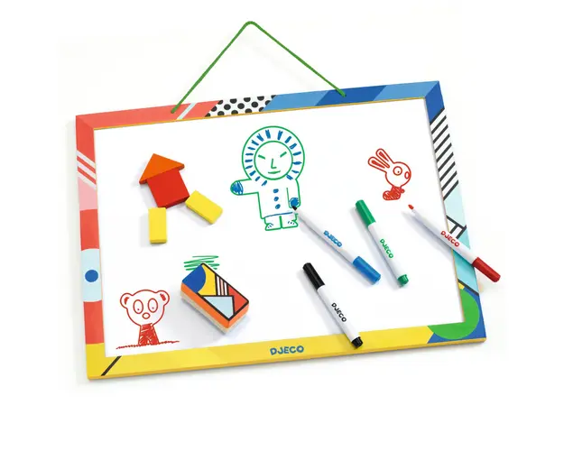 Tabla magnetica (whiteboard), Djeco
