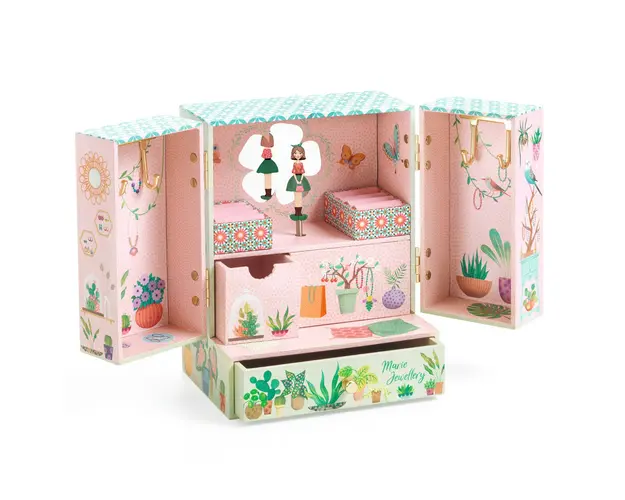 Cutie muzicala Gradina secreta, Djeco