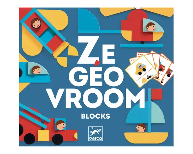 Joc educativ Ze GeoVroom, Djeco