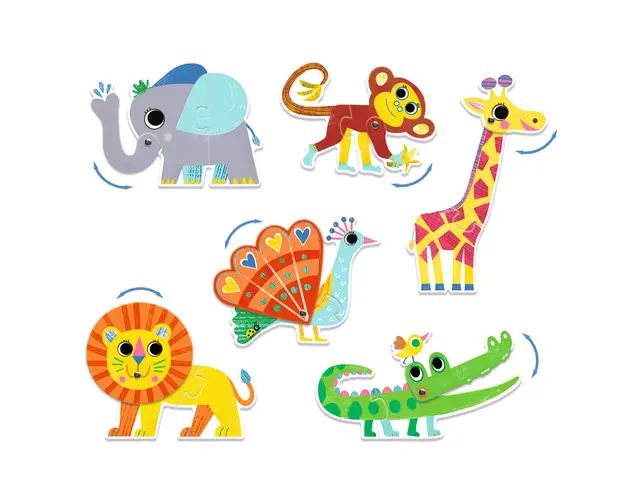 Puzzle duo Articulo Animo, Djeco