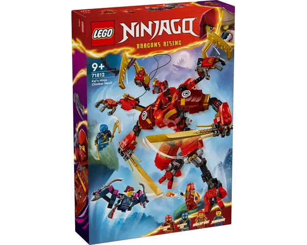 Robotul Ninja catarator al lui Kai