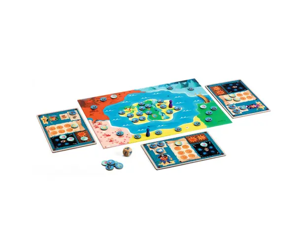 Joc de societate Insula piratilor, Djeco