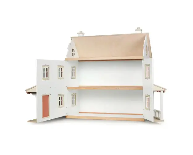 Casuta coloniala de papusi, din lemn premium Humming Bird House - Tender Leaf Toys