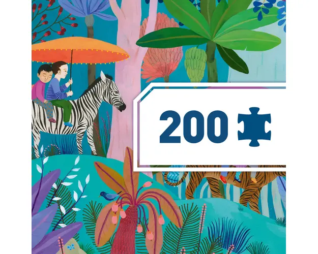 Puzzle galerie Plimbarea copiilor, Djeco