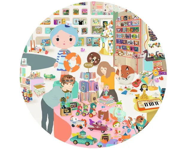 Puzzle Micul magazin, Djeco