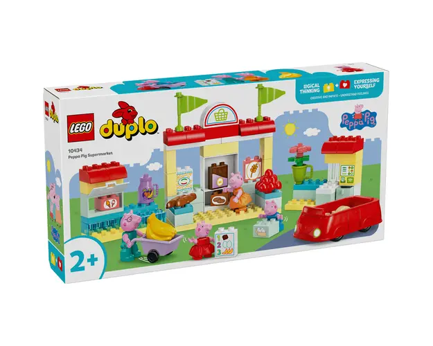 Carte pentru copii, LEGO DUPLO, Purcelusa Peppa si Supermarketul, 2+ ani