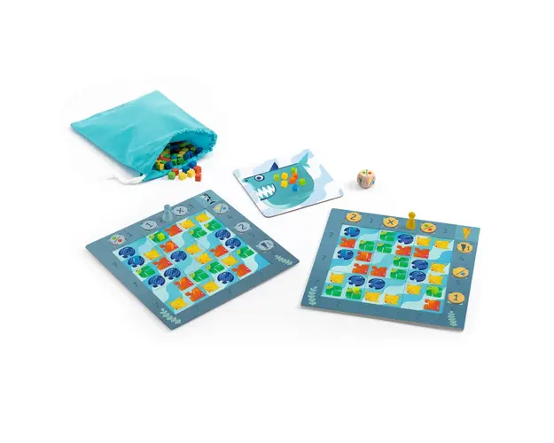 Joc de societate Fish'n shark, Djeco