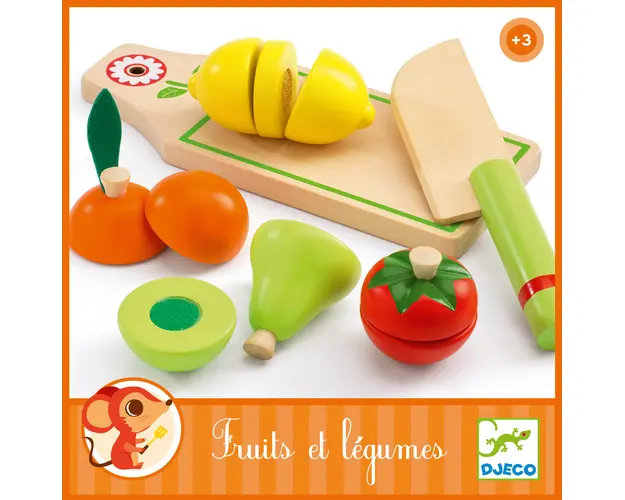 Joc de rol Fructe si legume de feliat, Djeco