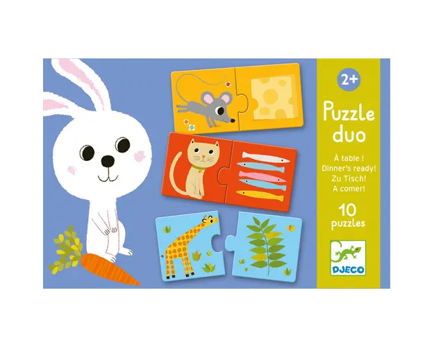 Puzzle duo La masa, Djeco