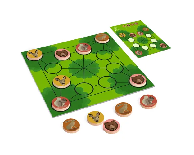 Joc de logica Woodanimo, Djeco