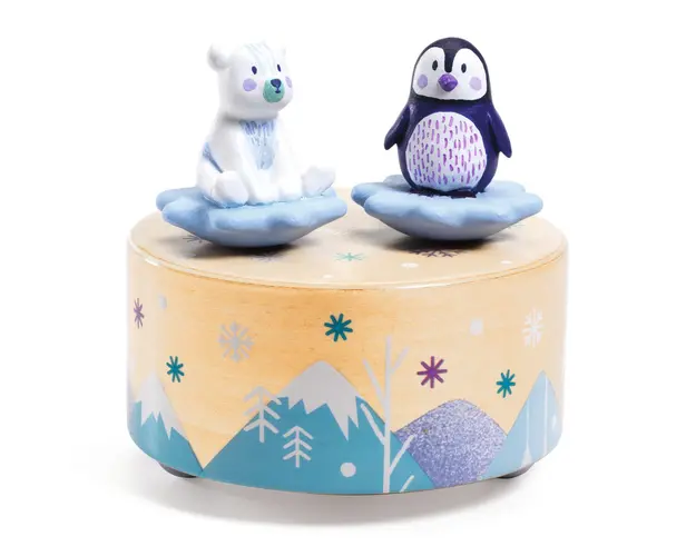 Cutie muzicala magnetica In parcul de gheata, Djeco