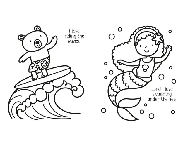 Carte pentru copii, Usborne, My Big Happy Colouring Book, 3+ ani