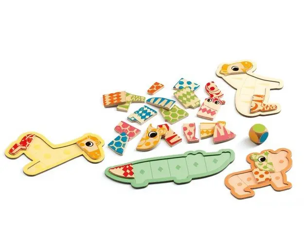 Bingonimo Djeco, puzzle din lemn