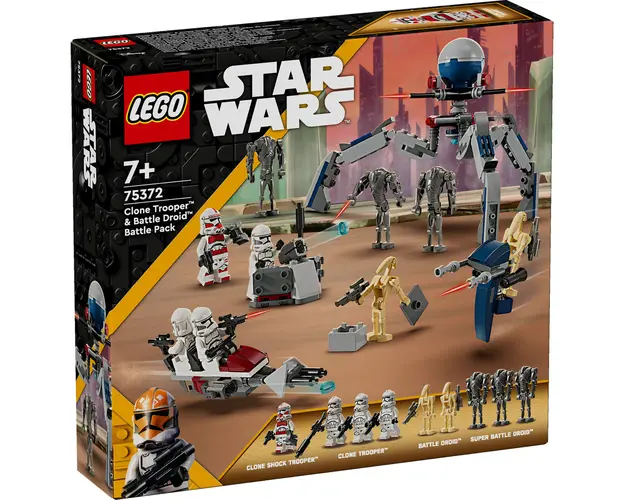 Pachet de lupta: Clone Trooper si droid de lupta