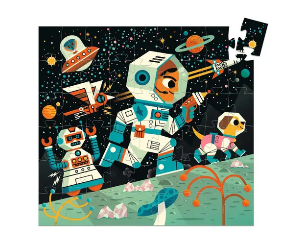 Puzzle Statia spatiala, Djeco