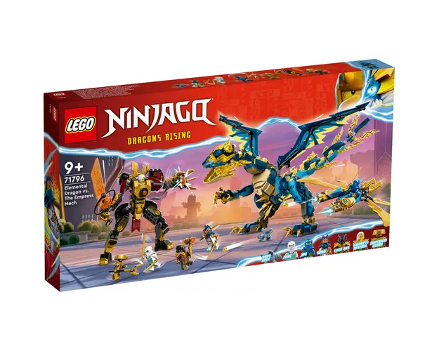 Dragonul Elemental vs. Robotul Imparatesei