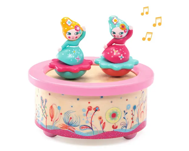 Cutie muzicala magnetica Flori, Djeco