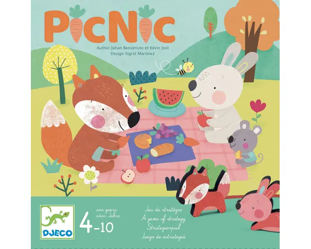 Joc de societate PicNic, Djeco