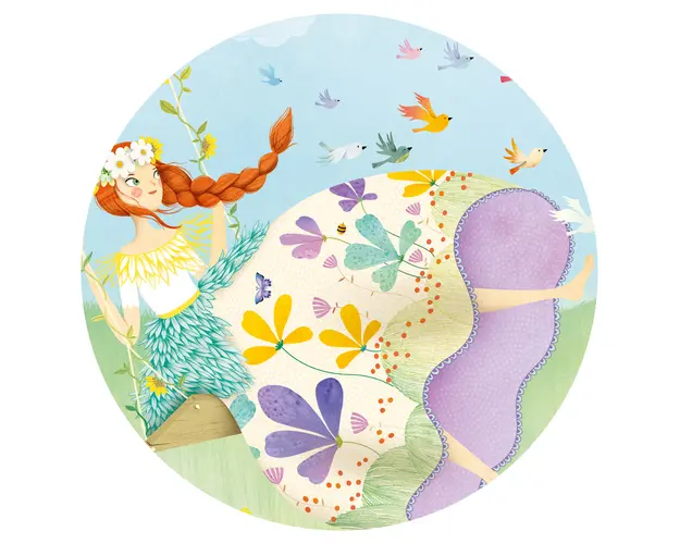 Puzzle Zana primaverii, Djeco