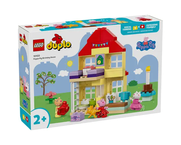 Carte pentru copii, LEGO DUPLO, Purcelusa Peppa si casa aniversara, 2+ ani