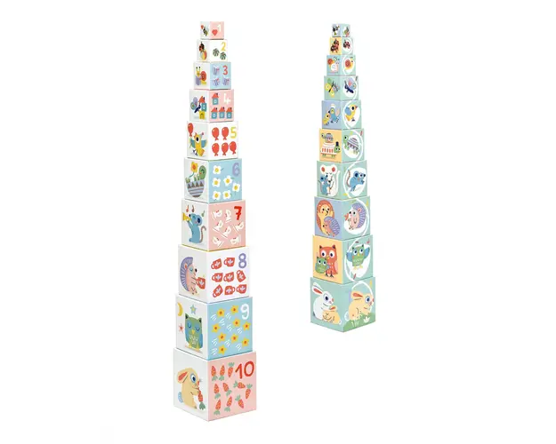 Turn de construit BabyBloki, Djeco