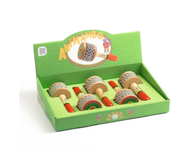 Instrument muzical Mini cabasa, Djeco