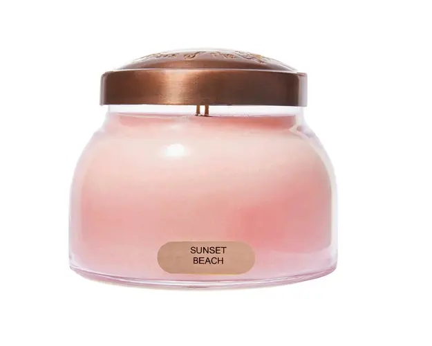 Lumanare parfumata - Cheerful candle - aroma Sunset Beach - Mediu - 623g