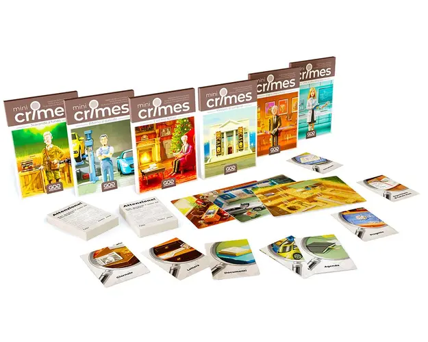 Joc de investigatii, GateOnGames, Mini Crimes S1, 6 episoade, 8+ ani