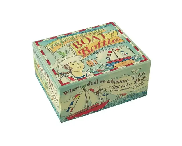 Decoratiune, Boat In A Bottle Kit, Authentic Models, 14.50x12x7 cm