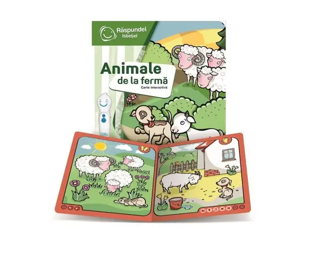 Raspundel Istetel, carte Animale de la ferma