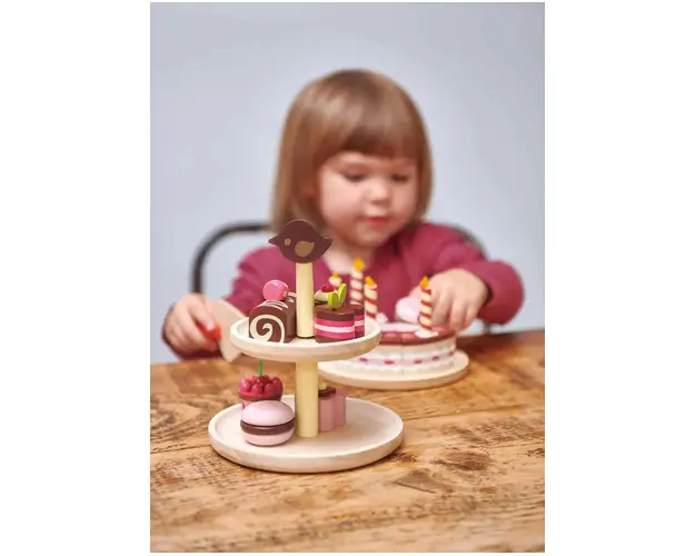 Tender Leaf Toys - Prajituri de ciocolata din lemn - Chocolate Bonbons - TL8237