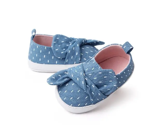 Balerini denim pentru fetite