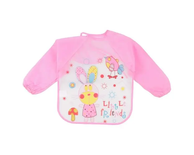 Baveta impermeabila cu manecute lungi - Best Friends